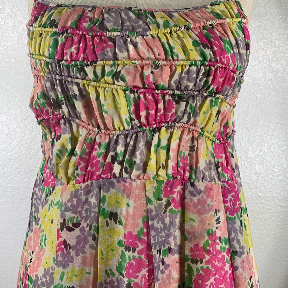 NWT 4LNL Johnny Was Midi Strap Dress Sz S - Picture 2 of 5